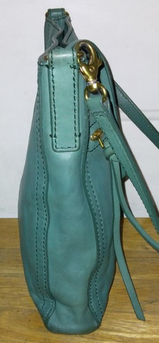 Fossil Emma Women's Ns Green Leather Crossbody Bag - Picture 20 of 21