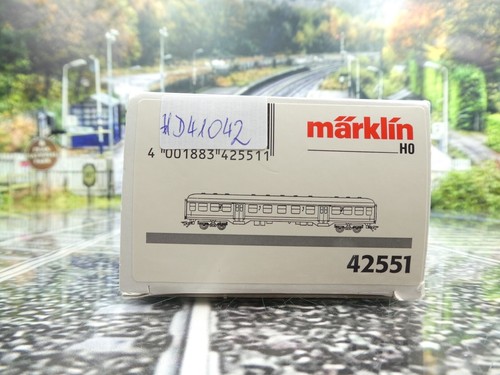 Märklin 42551 - H0 - DB - Nahverkehrswagen 2.Kl. - OVP - #D41042 - Bild 12 von 12