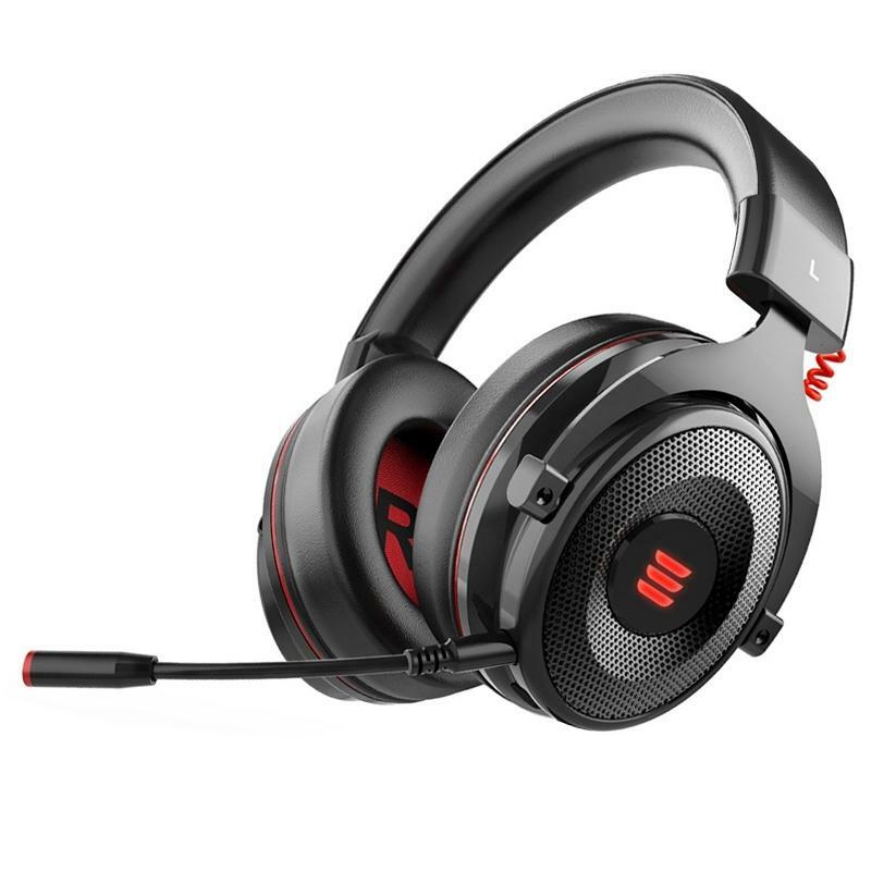 EKSA E900 Pro USB Luminous Gaming Headset + Microphone Headphones ...