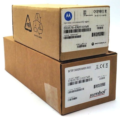 Motorola DS3578 Barcode Scanner Cordless Handheld w/Cradle DS3578-ER2F005WR - Picture 8 of 8