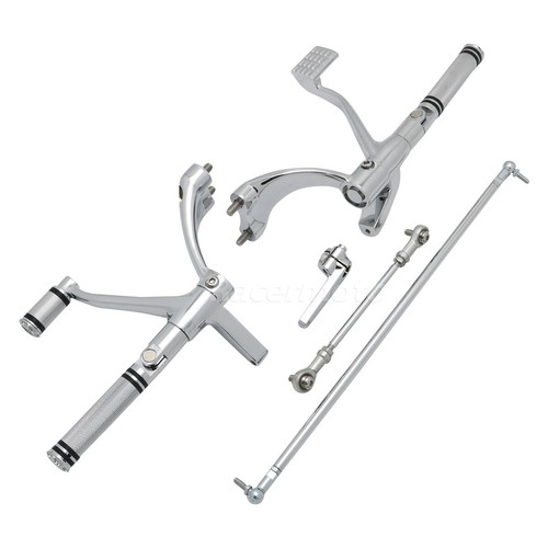 Forward Control Foot Pegs Levers Linkages for Harley Sportster XL 1200 883 04-13 - Picture 11 of 11