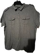 mens apt 9 dress shirt XXL Gray