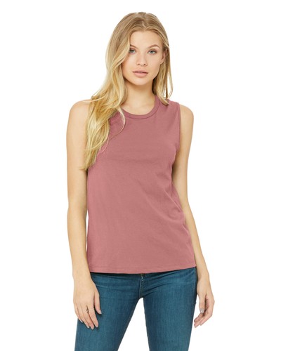 BL013 BELLA+CANVAS 6003 Womens Jersey Muscle Tank - Picture 10 of 13