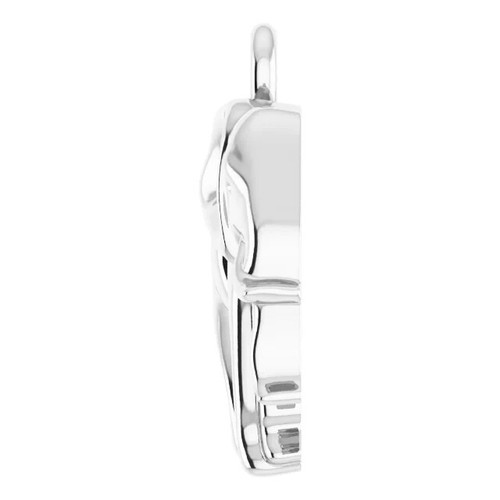 Colgante de elefante en oro blanco 18K - Imagen 3 de 3