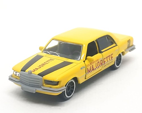 Majorette Mercedes Benz 450 SEL gelb 60th MJ Anniversary 1:61 3" ohne Verpackung - Bild 1 von 6