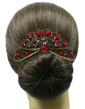 Set of 6 Large Phoenix Barrettes Wing in Full Flair for Women Thick Hair 5899-6