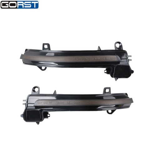 Dynamic Rearview Mirror Blinker Flowing Turn Signal LED Light For Bmw 1 2 3 4 X1 - Picture 3 of 12