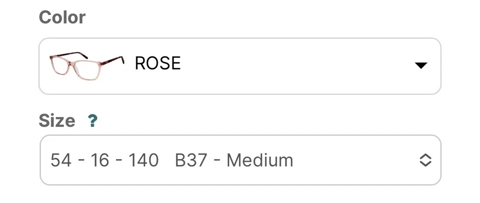 Monturas de gafas Phoebe Couture P315 en rosa 54-16-140 forma redonda moda mujeres Foto 4 de 4