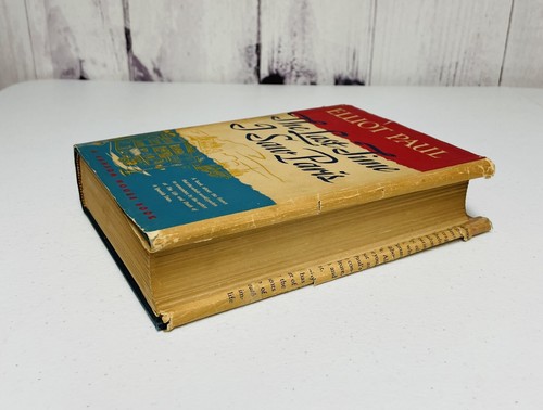 The Last Time I Saw Paris by Paul Elliot Hardcover Book - Imagen 3 de 4