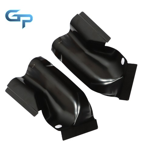Esquinas de cabina de repuesto para Ford F-150 2009 10 11 12 13 doble cabina acero negro 4 piezas - Imagen 12 de 15