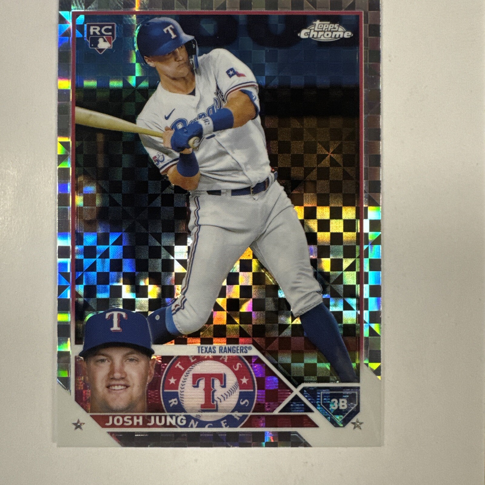 2023 Topps Chrome - X-Fractor #93 Josh Jung (RC)