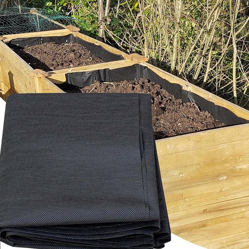 Fabric Liner For Large Veg Breathable Recyclable Waterproof Garden Bed Liner - Picture 5 of 12