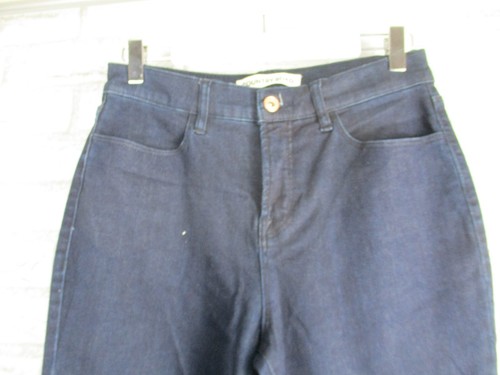 Country Road womens high waisted jeans blue dark denim flare 10 new cotton mix - Picture 2 of 13