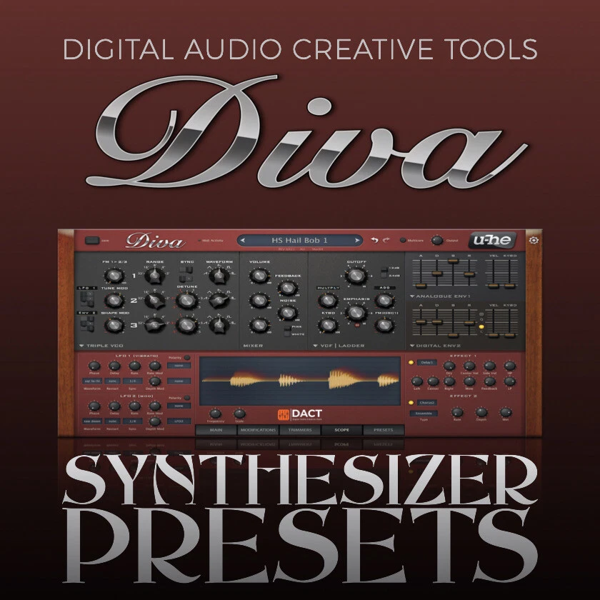 Diva synthesizer sale