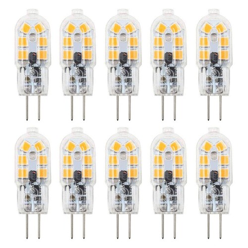 10pcs 12LED G4 Light Bulbs DC 12V Dimmable Cool/Warm White 2835 LED Replacment - Picture 10 of 14