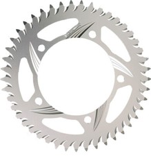 Vortex 527-45 Aluminum Rear Sprocket 45T-530 Silver Suzuki/Triumph