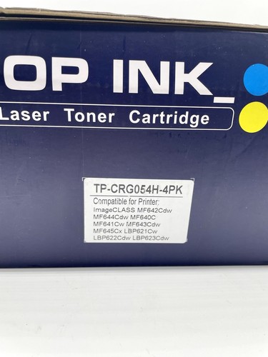 Top Ink 4 Pack 054H BK/C/M/Y Toner Cartridge - Picture 8 of 9
