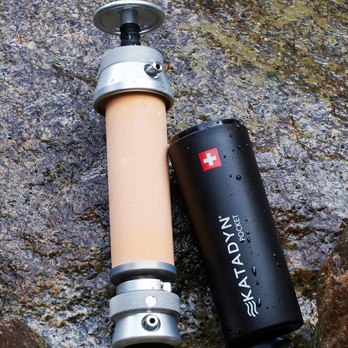 KATADYN Wasserfilter Pocket Keramik Silber Trink Wasser Pump Filter Entkeimer - Bild 7 von 8