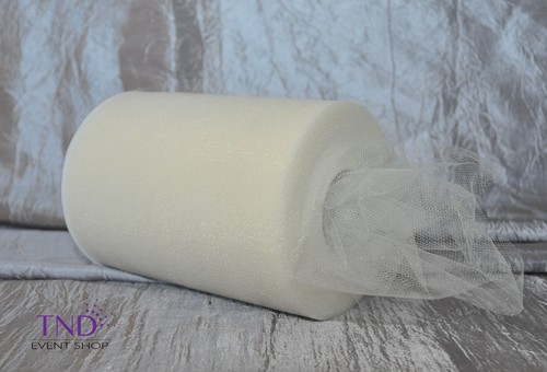 TULLE ROLL SPOOL 6”x100 YDS (300 FT) TUTU WEDDING BOW GIFT CRAFT DECORATION - Picture 19 of 45