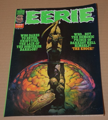 Vintage EERIE Magazine by Warren Publishing 1970s-80s - Bild 77 von 332