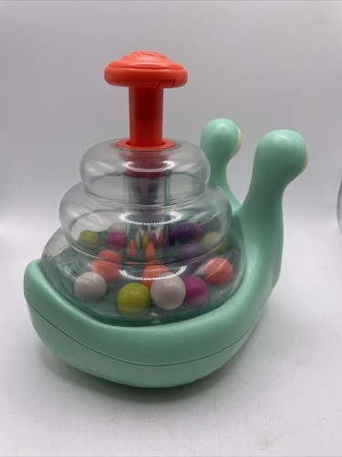 B. toys Light-up Snail Ball Popper Escar-Gloooooow Tested Working - Picture 2 of 6