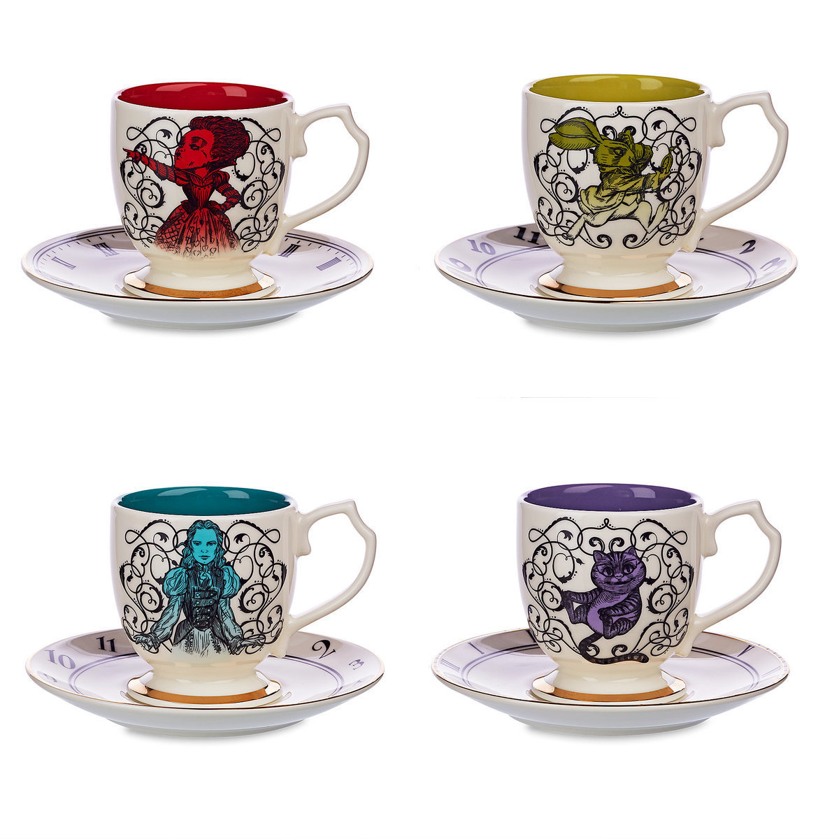 Disney, Alice Through the Looking Glass Limited Edition Fine China Tea Set - Picture 5 of 7
