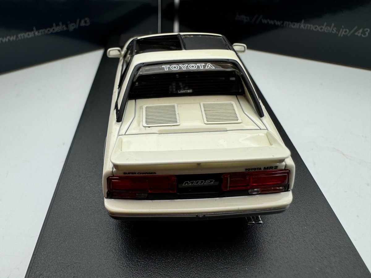 Mark43 1/43 Toyota MR2 AW11 T-Bar White #222 | eBay