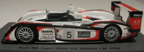Spark 1:43 S0674 Audi R8 Team GOH #5 Le Mans Winner 2004 Ara/Capello/Kristensen - Picture 2 of 7
