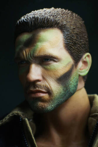 HOT TOYS MMS72 Predator Major Alan Dutch Schaefer Arnold 1/6 Figure Brand New JP - Picture 9 of 10