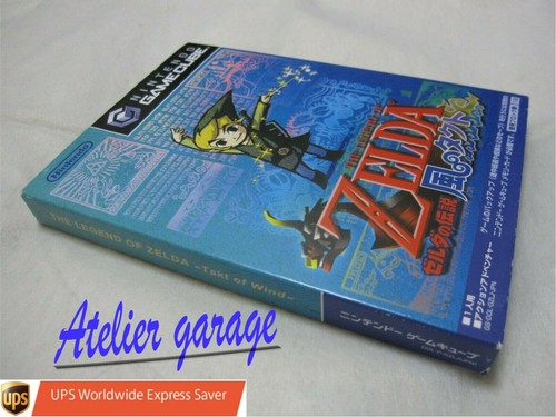 USED S1 Nintendo The Legend of Zelda The Wind Waker Japanese Game Cube - Picture 1 of 12