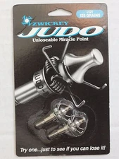 Zwickey Screw-In Judo Points. 125 grains