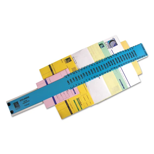 C-Line General Sorter A-Z/1-31/1000-1 000 000 Index Letter Size Plastic Blue
