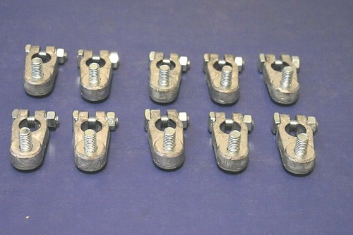 10 Top Post Battery Terminal Threaded Universal Adapter Conversion To 3/8" Stud - Picture 5 of 11