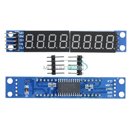 MAX7219 LED Dot matrix 8-Digit 0.56 LED Display Tube Control Module For Arduino - Picture 3 of 16