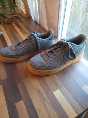 Nike Air Force 1 Low Premium Grey Gum buttoms 2018 AQ0117-001 - Picture 3 of 6