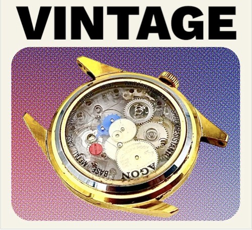 Vintage SEARS Astrolon Herrenuhr mit Tissot Kunststoff Kaliber 2251 f.Sammler - Bild 9 von 10