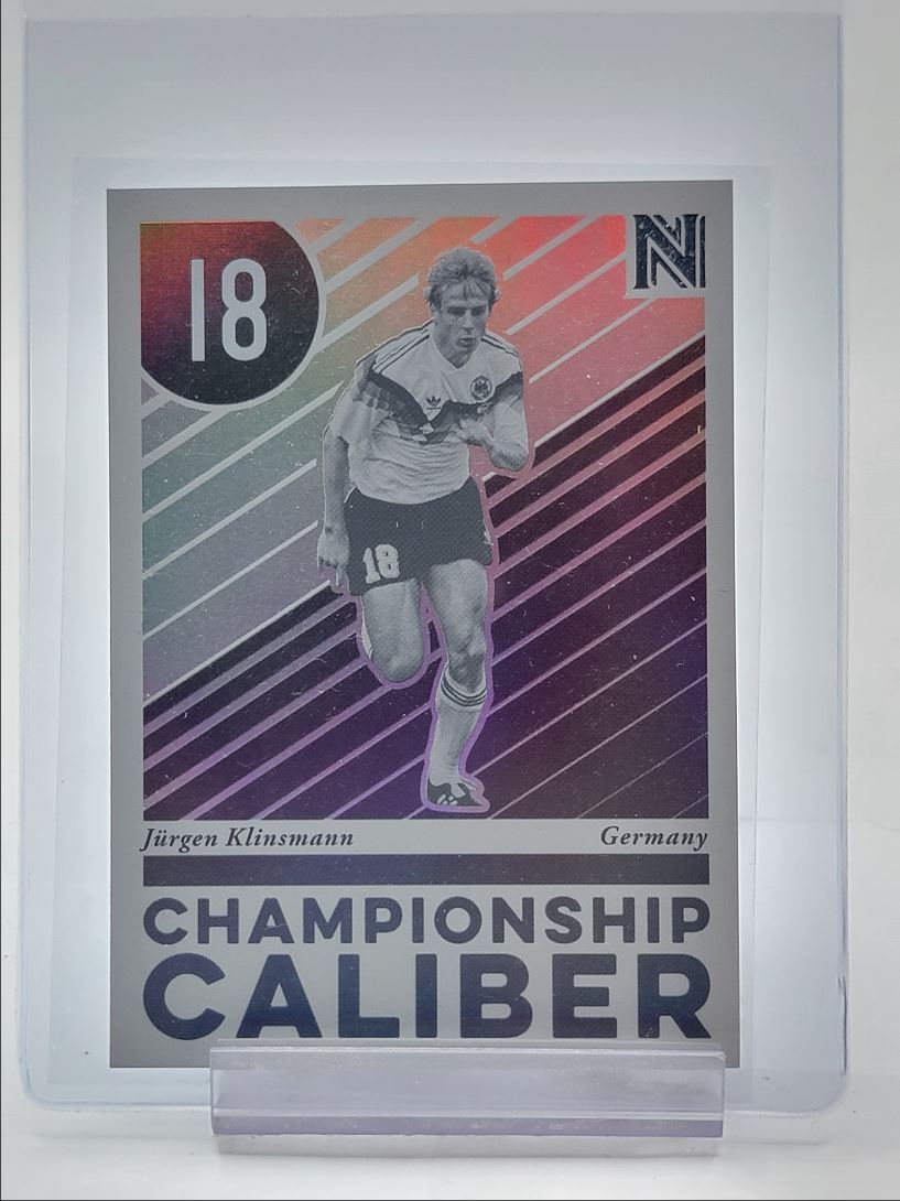 JURGEN KLINSMANN 2017 PANINI NOBILITY CHAMPIONSHIP CALIBER Q0M-247