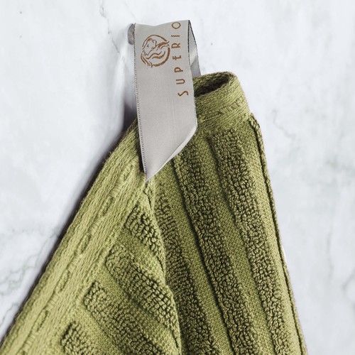 2 - 12 Stück Baumwolle Gerippt Handtuch, Waschlappen, Badetuch Set Kollektion - Bild 325 von 511