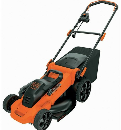 Tondeuse Gazon Jardin Electrique BLACK+DECKER Largeur Coupe magasin 48 cm 2000W 50 L