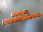 Rolex OEM Genuine Vintage Ostrich strap Light Brown 17mm New