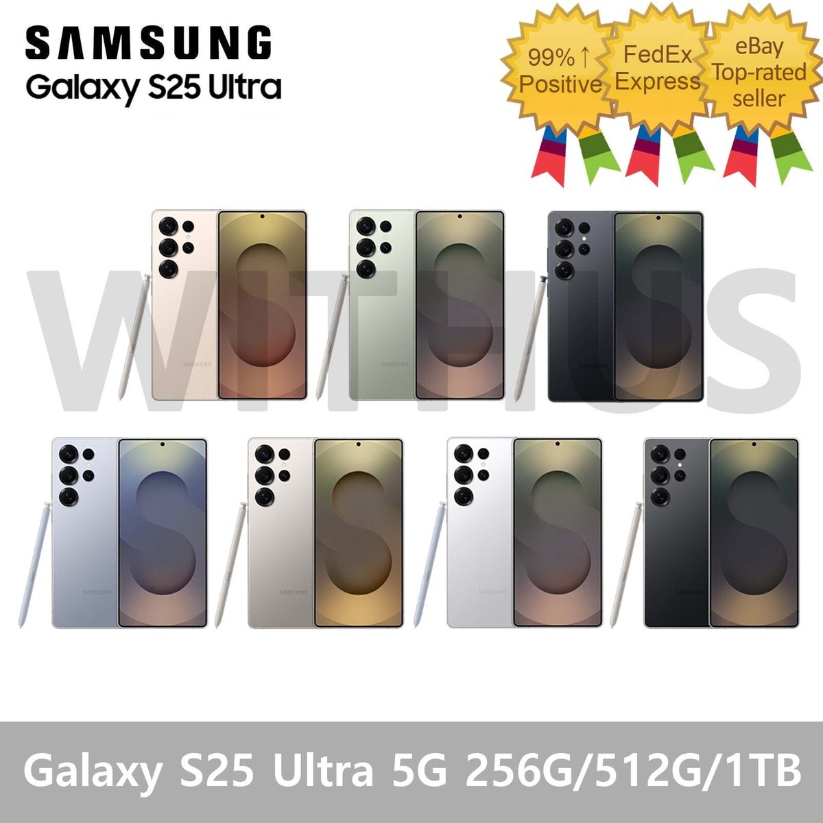 SAMSUNG Galaxy S25 Ultra 5G SM-S938 256GB 512GB 1TB Unlocked