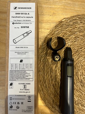 Sennheiser SKM 100 G4-A Funk Mikrofon Sender 516-558mhz (ohne Kapsel)