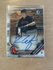 2019 Bowman Draft Chrome Auto CDA-RZ Ryan Zefferjahn -Boston Red Sox-Auto RC
