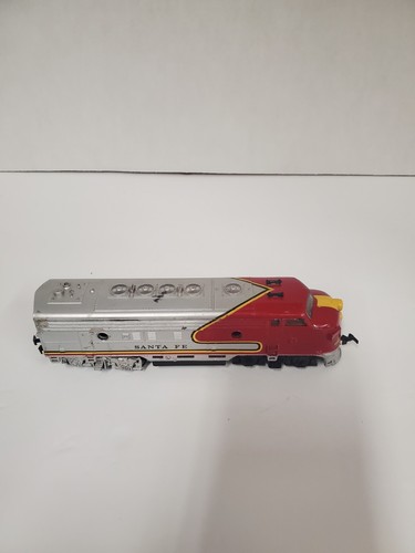 Vintage Tyco Santa Fe #4015 Lokomotive HO Scale Modelleisenbahn Zugwagen - Bild 1 von 5