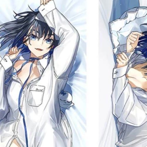 Hololive EN Ouro Kronii kuroni 150×50cm Geburtstag Körper Kissenbezug Dakimakura - Bild 5 von 6