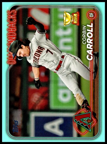 2024 Topps Corbin Carroll #156 Aqua