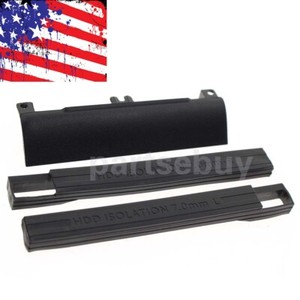 Laptop-Hard-Drive-Caddy-Cover-Rubber-Rails-For-Dell-Latitude-E6330-E6430-E6530