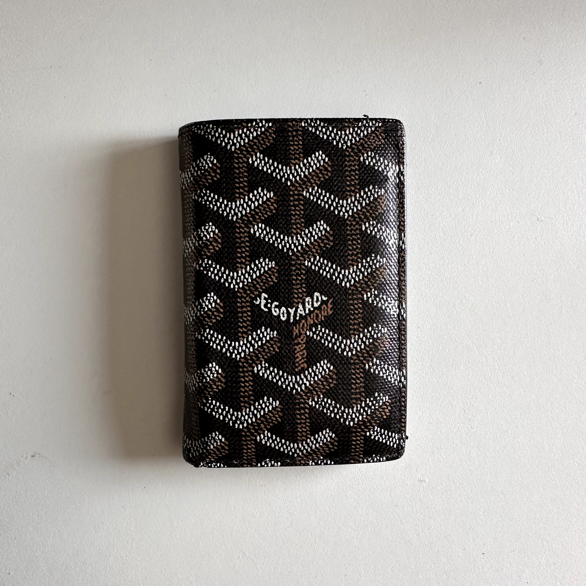 Goyard small cannapa leather goods