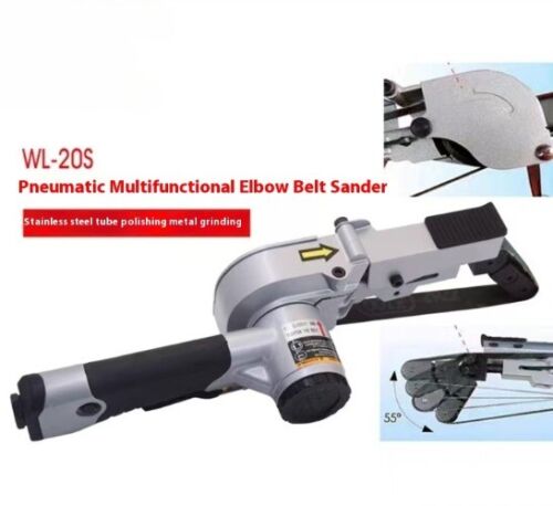 WL-20S Pneumatic Belt Polishing Machine Stainless Steel Rotary Drawing Machine - Picture 14 of 14