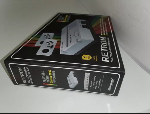NUEVA Consola de Videojuegos Silver Retron 1 FC para Jugar Juegos NES 8 Bit Nintendo #22A - Imagen 5 de 9